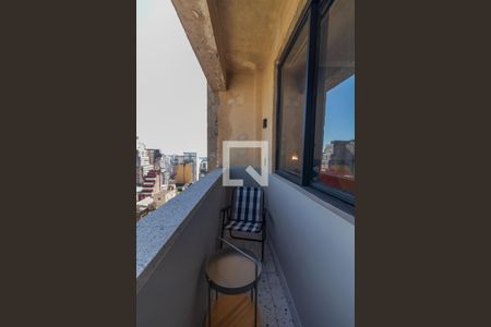 Varanda do Quarto 2 de apartamento à venda com 2 quartos, 52m² em Centro Histórico, Porto Alegre