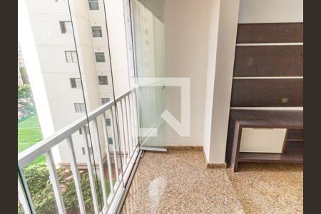 Varanda de apartamento à venda com 2 quartos, 55m² em Brás, São Paulo