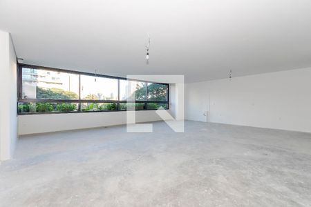 Sala de apartamento à venda com 3 quartos, 201m² em Brooklin Novo, São Paulo