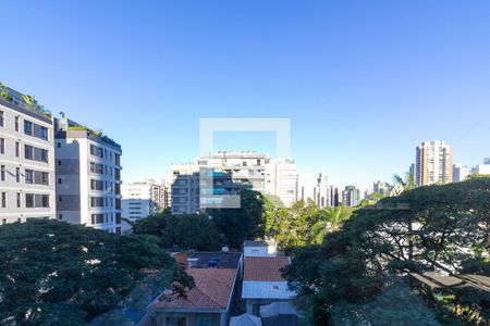 Vista Sala de apartamento à venda com 3 quartos, 201m² em Brooklin Novo, São Paulo