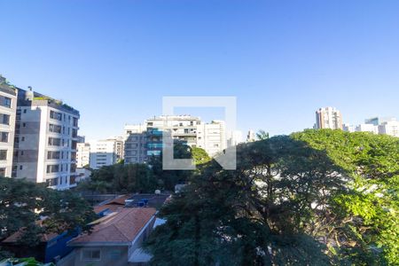 Vista Sala de apartamento à venda com 3 quartos, 201m² em Brooklin Novo, São Paulo