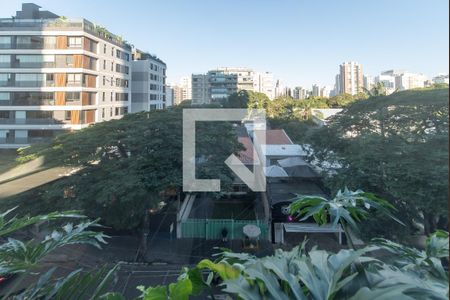Sala - Vista de apartamento à venda com 3 quartos, 201m² em Brooklin Novo, São Paulo