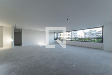 Sala de apartamento à venda com 3 quartos, 201m² em Brooklin Novo, São Paulo