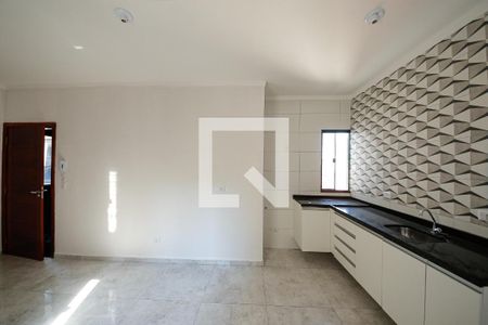 Sala e Cozinha de apartamento à venda com 2 quartos, 45m² em Vila Carrão, São Paulo
