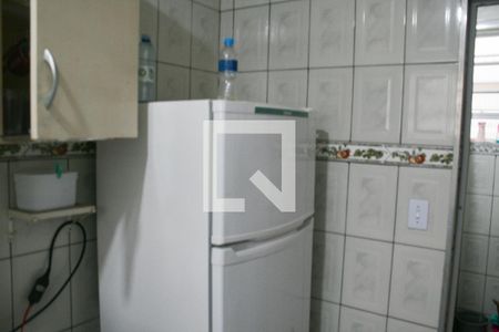 Cozinha de apartamento para alugar com 1 quarto, 30m² em Cidade Ocian, Praia Grande