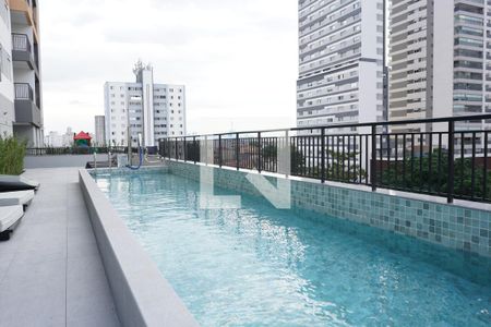 Studio para alugar com 24m², 1 quarto e sem vagaPiscina