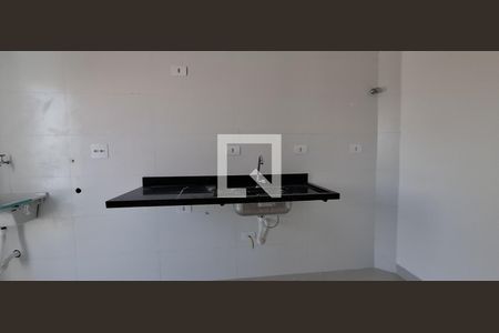 Sala/Cozinha de apartamento à venda com 2 quartos, 60m² em Vila Curuçá, Santo André