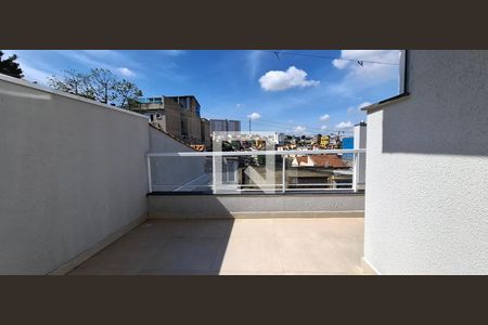 Varanda de apartamento à venda com 2 quartos, 72m² em Vila Curuçá, Santo André