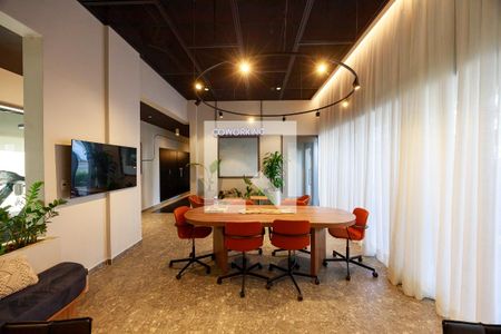 Área comum - Coworking de kitnet/studio para alugar com 1 quarto, 30m² em Santo Amaro, São Paulo