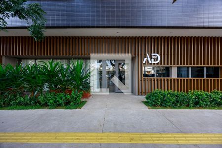 Fachada de kitnet/studio para alugar com 1 quarto, 30m² em Santo Amaro, São Paulo