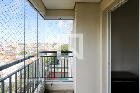 Varanda da Sala de apartamento para alugar com 2 quartos, 66m² em Olímpico, São Caetano do Sul