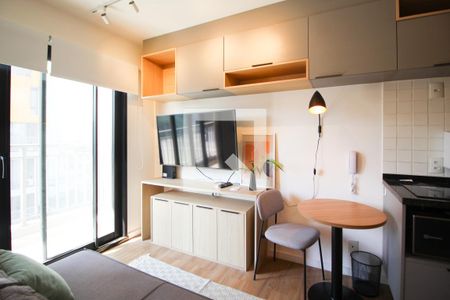 Studio de kitnet/studio para alugar com 1 quarto, 25m² em Indianópolis, São Paulo
