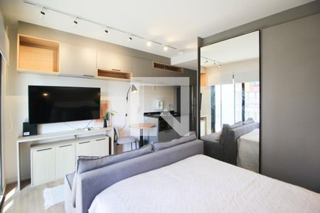 Studio de kitnet/studio para alugar com 1 quarto, 25m² em Indianópolis, São Paulo