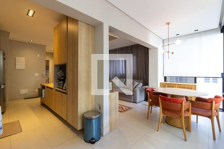 Sala/Cozinha de apartamento para alugar com 2 quartos, 68m² em Pinheiros, São Paulo