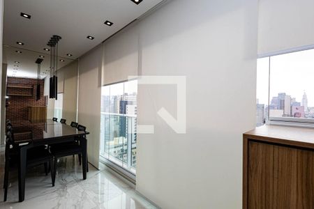 Varanda de apartamento para alugar com 1 quarto, 52m² em Bela Vista, São Paulo