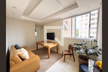Sala de apartamento à venda com 2 quartos, 50m² em Palmeiras, Belo Horizonte