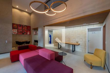 Área comum - Salão de festas de apartamento à venda com 1 quarto, 27m² em Jardim Paulista, São Paulo