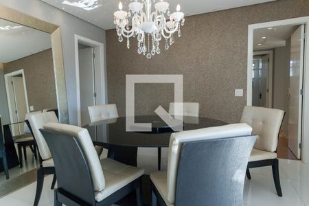 Sala de Jantar de apartamento à venda com 3 quartos, 126m² em Vale do Sereno, Nova Lima