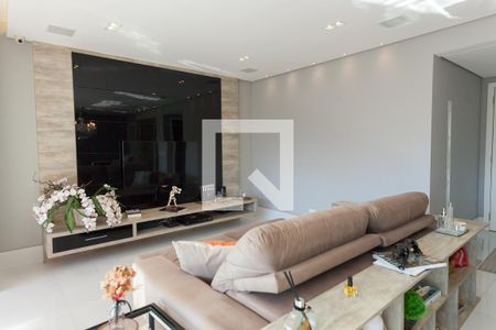 Sala de TV de apartamento à venda com 3 quartos, 126m² em Vale do Sereno, Nova Lima