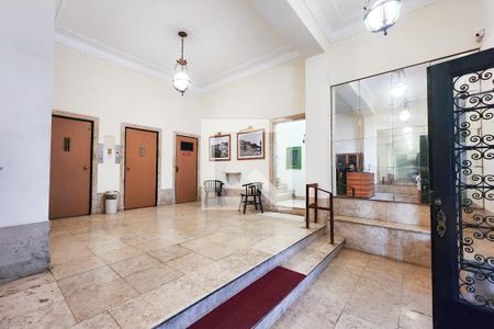Área comum - Recepção de apartamento para alugar com 2 quartos, 75m² em Glória, Rio de Janeiro