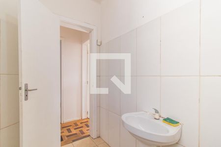 Banheiro de apartamento à venda com 1 quarto, 57m² em Centro Histórico, Porto Alegre