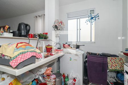 Cozinha de apartamento à venda com 2 quartos, 47m² em Chácara das Pedras, Porto Alegre
