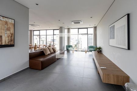 Área comum de kitnet/studio para alugar com 1 quarto, 70m² em Pompeia, São Paulo