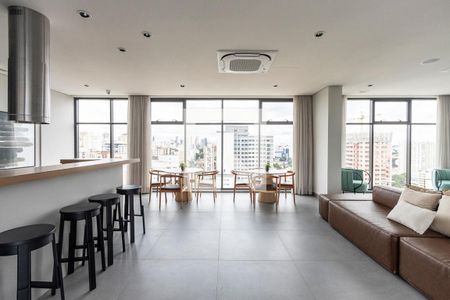 Área comum de kitnet/studio para alugar com 1 quarto, 70m² em Pompeia, São Paulo