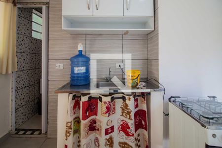 Sala/Cozinha de casa para alugar com 1 quarto, 40m² em Jardim Celeste, São Paulo