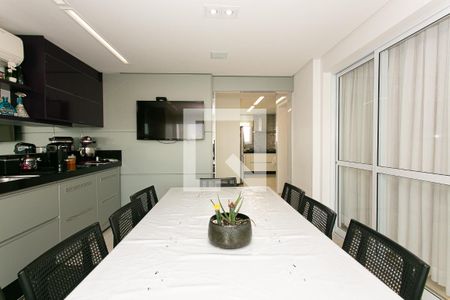 Varanda gourmet de apartamento à venda com 3 quartos, 165m² em Tatuapé, São Paulo