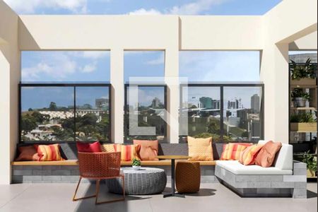 Área comum de kitnet/studio à venda com 1 quarto, 33m² em Pinheiros, São Paulo