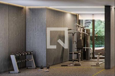 Área comum de kitnet/studio à venda com 1 quarto, 33m² em Pinheiros, São Paulo