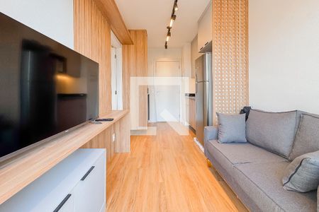 Sala de apartamento à venda com 1 quarto, 27m² em Vila São José, São Paulo