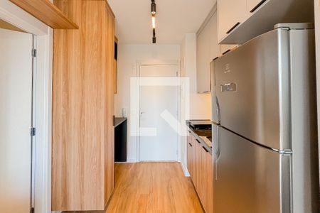 Cozinha de apartamento para alugar com 1 quarto, 27m² em Vila São José, São Paulo