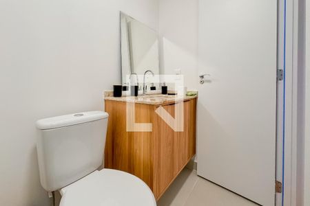 Banheiro da Suíte de apartamento para alugar com 1 quarto, 27m² em Vila São José, São Paulo