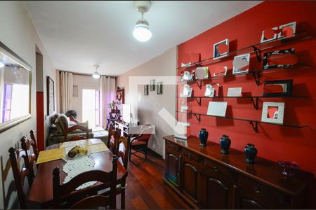 Sala de apartamento à venda com 2 quartos, 80m² em Grajaú, Rio de Janeiro