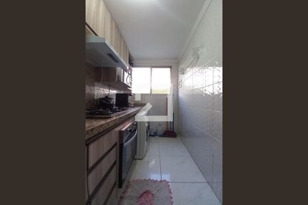 Cozinha de apartamento à venda com 2 quartos, 47m² em Vila Carminha, Campinas