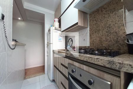 Cozinha de apartamento à venda com 2 quartos, 47m² em Vila Carminha, Campinas