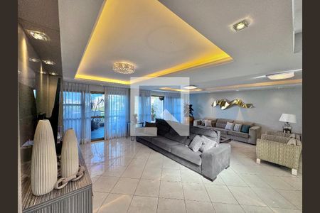 Sala de apartamento à venda com 4 quartos, 645m² em Recreio dos Bandeirantes, Rio de Janeiro