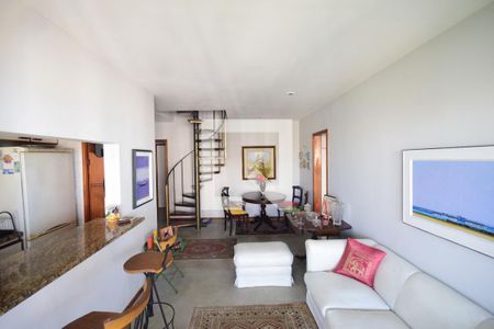 Sala de apartamento à venda com 2 quartos, 204m² em Barra da Tijuca, Rio de Janeiro