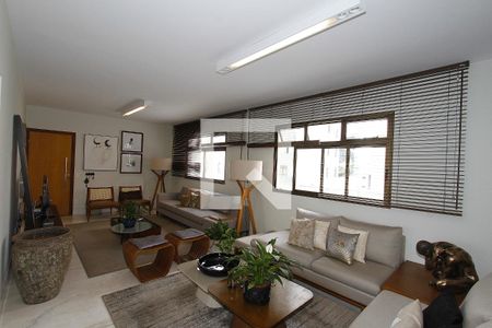 Sala de apartamento à venda com 4 quartos, 144m² em Buritis, Belo Horizonte