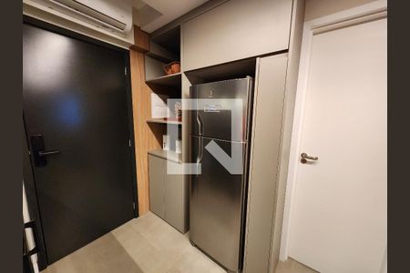 Cozinha de kitnet/studio à venda com 1 quarto, 29m² em Itaim Bibi, São Paulo