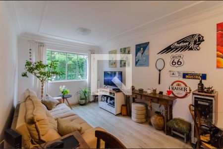 Sala de apartamento à venda com 1 quarto, 57m² em Jardim da Gloria, São Paulo