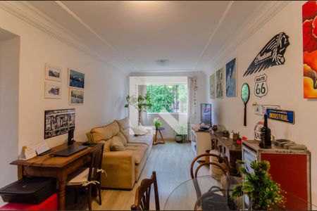 Sala de apartamento à venda com 1 quarto, 57m² em Jardim da Gloria, São Paulo