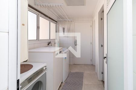 Área de Serviço de apartamento à venda com 7 quartos, 346m² em Vila Romana, São Paulo