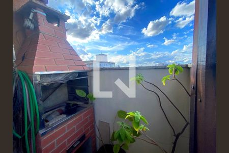 Varanda de apartamento à venda com 3 quartos, 177m² em Sagrada Família, Belo Horizonte