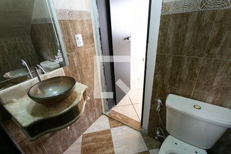 Banheiro de kitnet/studio para alugar com 1 quarto, 45m² em Chácara Califórnia, São Paulo