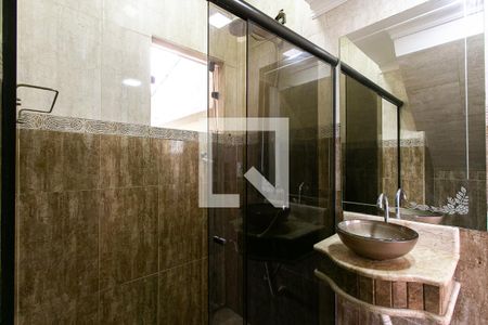 Banheiro de kitnet/studio para alugar com 1 quarto, 45m² em Chácara Califórnia, São Paulo