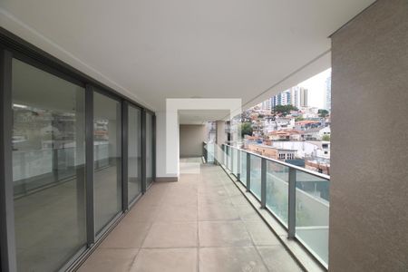 Varanda da Sala de apartamento à venda com 4 quartos, 255m² em Santana, São Paulo