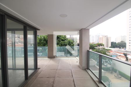 Varanda da Sala de apartamento à venda com 4 quartos, 255m² em Santana, São Paulo